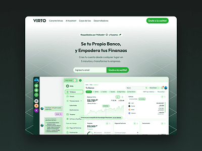 Virto Landing Page